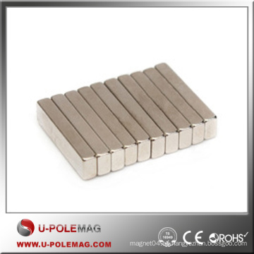 N50 Imán Neodimio Cubo / NdFeB Imán Bloque Axial / F50x10x10mm Cubo neodimio Neo Proveedor